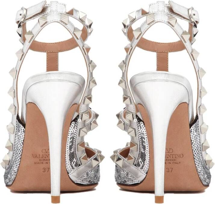 Valentino Garavani Enkelband Sandalen Gray Dames