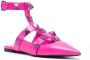 Valentino Garavani Flat Sandals Pink Dames - Thumbnail 2