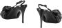 Valentino Garavani Floral Pointy Toe Slingback Pumps - Thumbnail 2