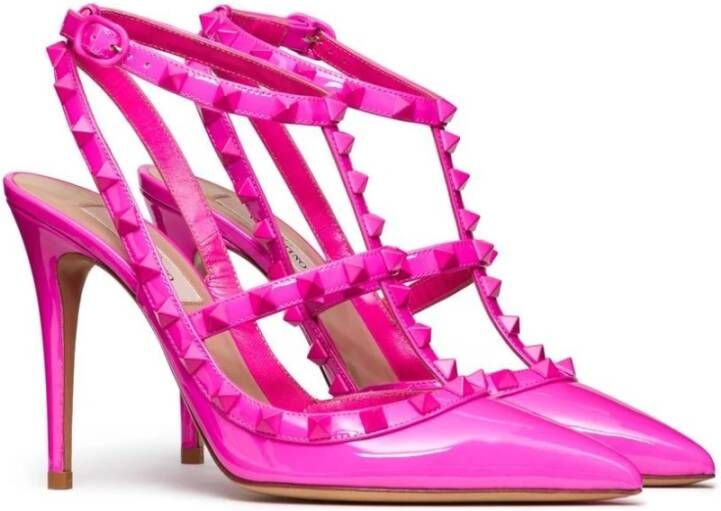 Valentino Garavani High Heel Sandals Pink Dames