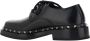 Valentino Garavani Zwarte Derby Schoenen met Veters en Noppen - Thumbnail 3