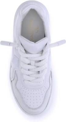 Valentino Garavani Gestikte leren sneakers voor herfst winter