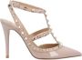Valentino Garavani Gestudeerde Enkelband Pumps met Puntige Neus - Thumbnail 2