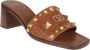 Valentino Garavani Gips Giettabak Slide Brown Dames - Thumbnail 2