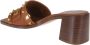 Valentino Garavani Gips Giettabak Slide Brown Dames - Thumbnail 3