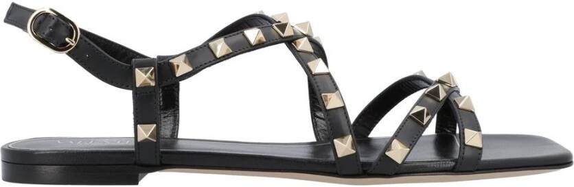 Valentino Garavani Gouden Stud Jelly Sandalen