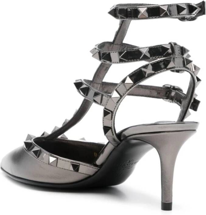 Valentino Garavani Grijze elegante sandalen voor vrouwen Gray Dames