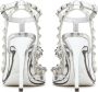 Valentino Garavani Zilveren Rockstud Patent Leren Pumps Gray Dames - Thumbnail 3