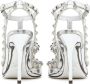 Valentino Garavani Zilveren Rockstud Patent Leren Pumps Gray Dames - Thumbnail 4