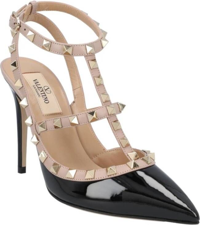 Valentino Garavani Hoge hakken met enkelband en studs