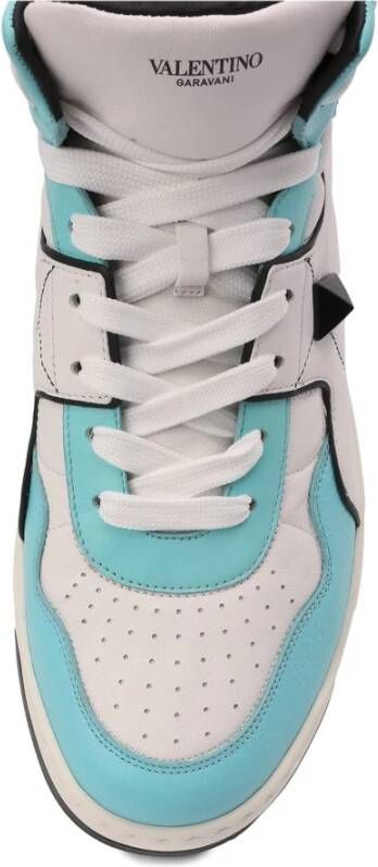 Valentino Garavani Hoge Sneakers met Studs White Heren