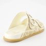 Valentino Garavani Iconographe Platte Sandalen Ivory Beige Dames - Thumbnail 7