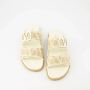 Valentino Garavani Iconographe Platte Sandalen Ivory Beige Dames - Thumbnail 8
