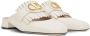 Valentino Garavani Ivory Fringe Cut-Out Sandalen - Thumbnail 2
