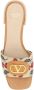 Valentino Garavani Kersen Jacquard Sandalen - Thumbnail 2