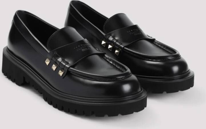 Valentino Garavani Leren loafers
