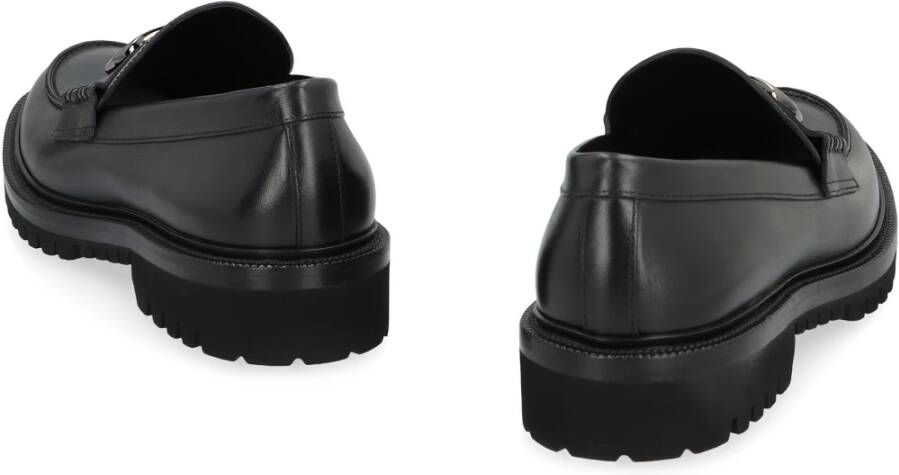 Valentino Garavani Leren Loafers met Vlogo Detail