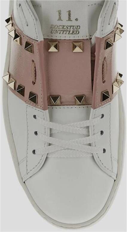 Valentino Garavani Leren Rockstud Untitled Sneaker