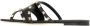 Valentino Garavani Luxe Leren Slide Sandalen Black Dames - Thumbnail 3