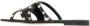 Valentino Garavani Luxe Leren Slide Sandalen Black Dames - Thumbnail 3