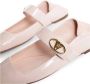 Valentino Garavani Mary-Jane Ballerina Flats - Thumbnail 3