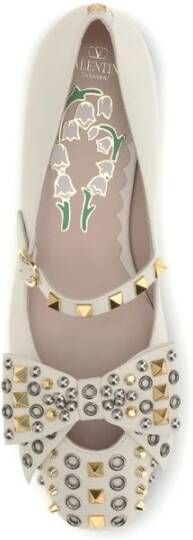 Valentino Garavani Mary-Jane Bowow Ballerina met Strik