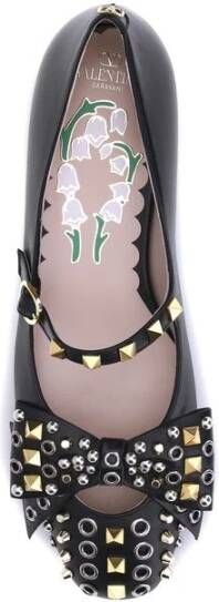 Valentino Garavani Mary-Jane Bowow Ballerinas