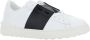 Valentino Garavani Open leren sneakers met voorsluiting White Heren - Thumbnail 5