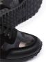 Valentino Garavani Zwarte Leren Rockrunner Camouflage Sneakers Zwart Heren - Thumbnail 10