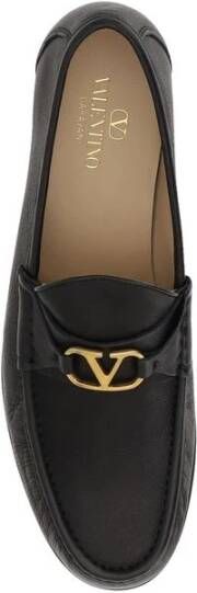 Valentino Garavani Moderne leren loafers met VLogo-plaque