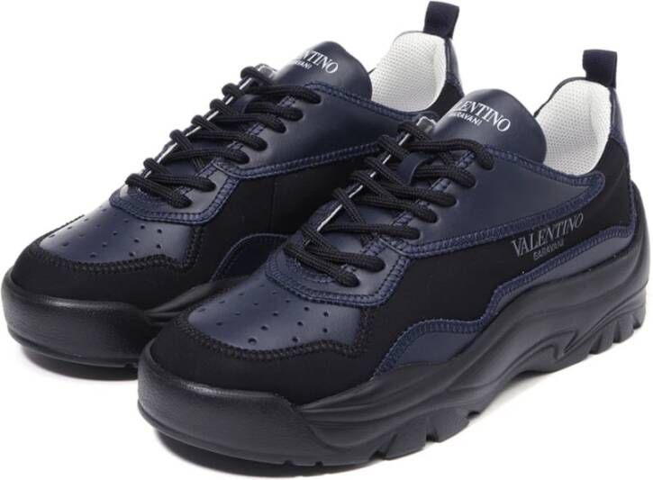 Valentino Garavani Modieuze Sneakers voor Stijlvolle Outfits Blue Heren