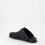 Valentino Garavani Monogram Canvas Slip-On Mules Black Heren - Thumbnail 3