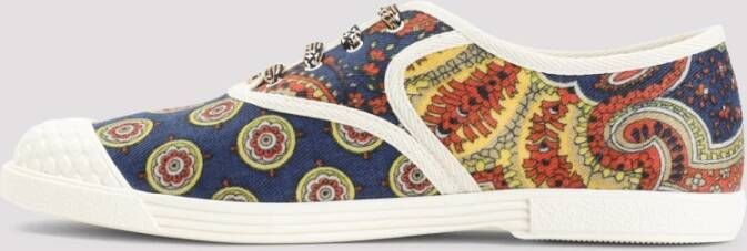 Valentino Garavani Multicolor Canvas Sneakers voor Mannen Multicolor Heren