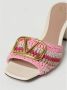 Valentino Garavani Multicolor Gehaakte Sandalen met Hak - Thumbnail 2