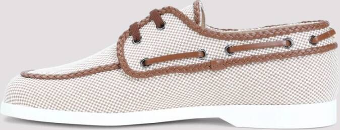 Valentino Garavani Multicolor Tobacco Bootschoenen Multicolor Heren
