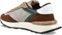 Valentino Garavani Netrunner Sneakers Beige Bruin Suède met Leren Accenten Bruin Heren - Thumbnail 7