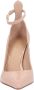 Valentino Garavani Nude Patent Leren Enkelband Pumps - Thumbnail 2