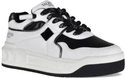 Valentino Garavani One Stud XL Leren Sneakers White Heren