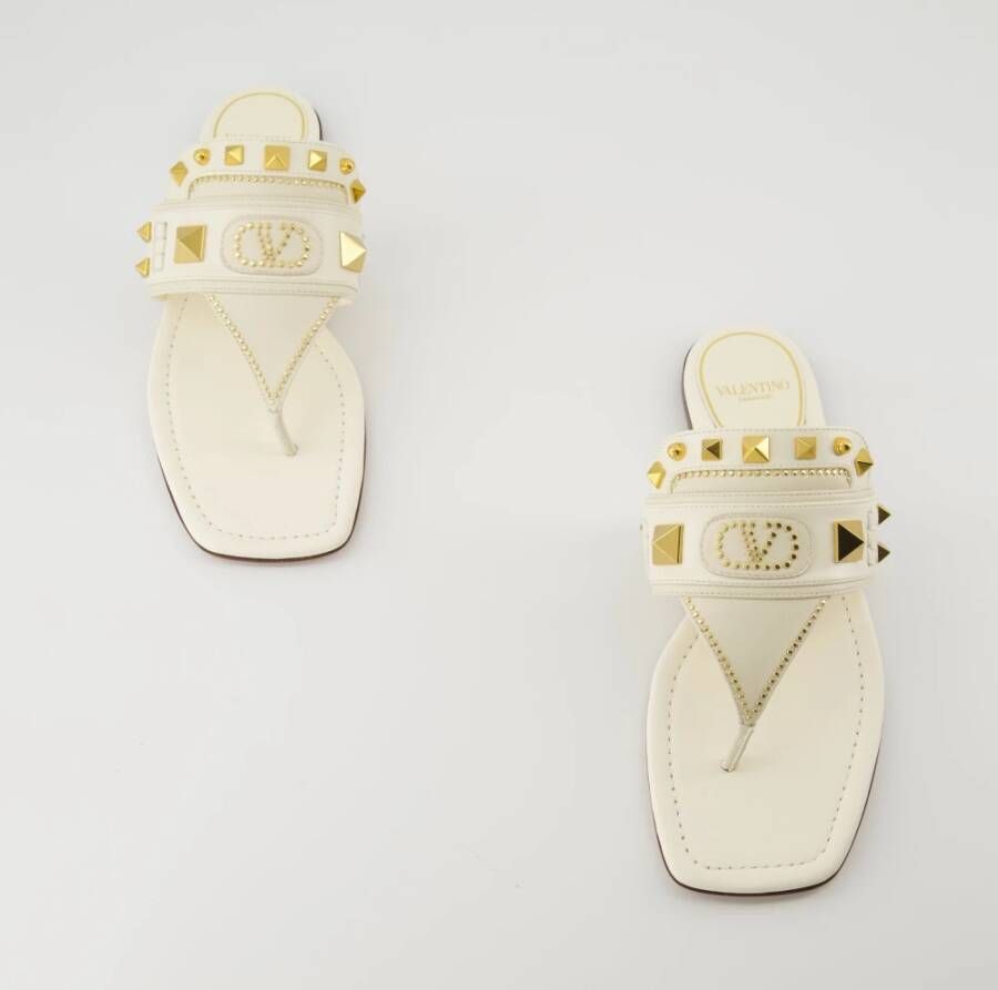 Valentino Garavani Plaster Caster Goatskin Thong Sandal