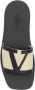 Valentino Garavani Platte zool V-logo open sandalen Black Heren - Thumbnail 4
