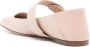 Valentino Garavani Amandel Teen Kalfsleren Ballerina met Band Beige Dames - Thumbnail 7