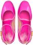 Valentino Garavani Roze PP-Gelakte Tan-Go Plateau Pumps Roze Dames - Thumbnail 2