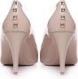 Valentino Garavani Pumps & high heels Studded Street And Leather Party Style in poeder roze - Thumbnail 4