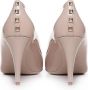 Valentino Garavani Pumps & high heels Studded Street And Leather Party Style in poeder roze - Thumbnail 4