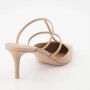 Fendi Denim Puntige Neus Hakken met Elastische Band Blue Dames - Thumbnail 10