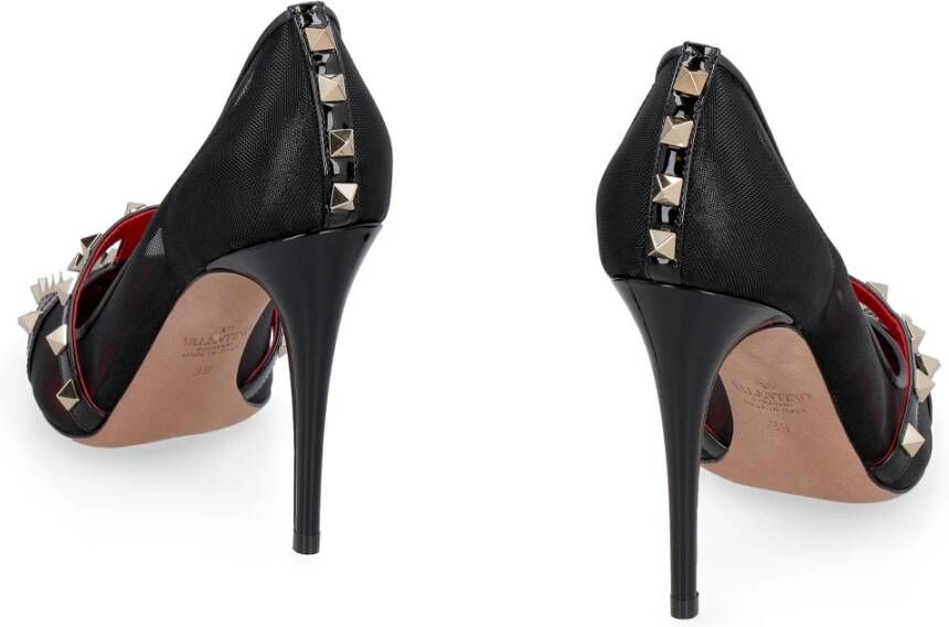 Valentino Garavani Pumps met Strikken en Puntneus