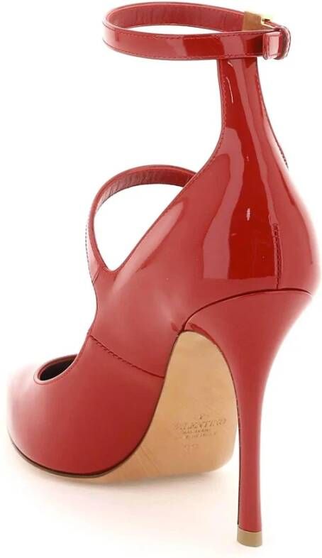 Valentino Garavani Pumps & high heels Ankle Strap High Heels in rood - Foto 3