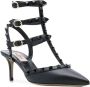 Valentino Garavani Pumps & high heels Rockstud Ankle Strap Pumps Leather in zwart - Thumbnail 2