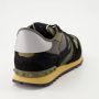 Valentino Garavani Rockrunner Baskets Groene Leren Sneakers Multicolor Heren - Thumbnail 7