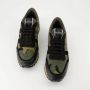 Valentino Garavani Rockrunner Baskets Groene Leren Sneakers Multicolor Heren - Thumbnail 9